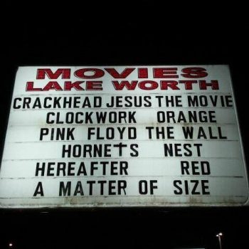 Coolest Movie Marquee Ever