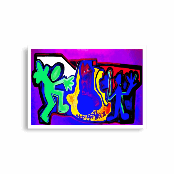 Enhanced Matte Paper Poster A1 Size - “Marco Cat.” By Victor Hugo Vaca II.