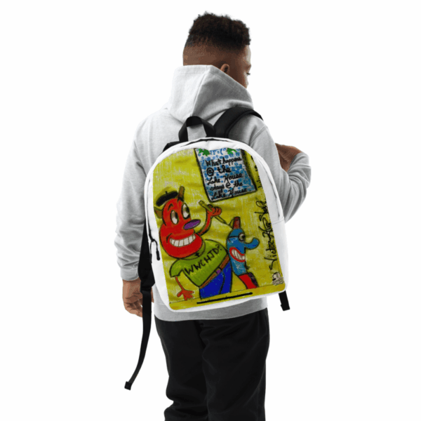 “Alien Artist At The Lake House.” By Victor-Hugo Vaca II - Rucksack