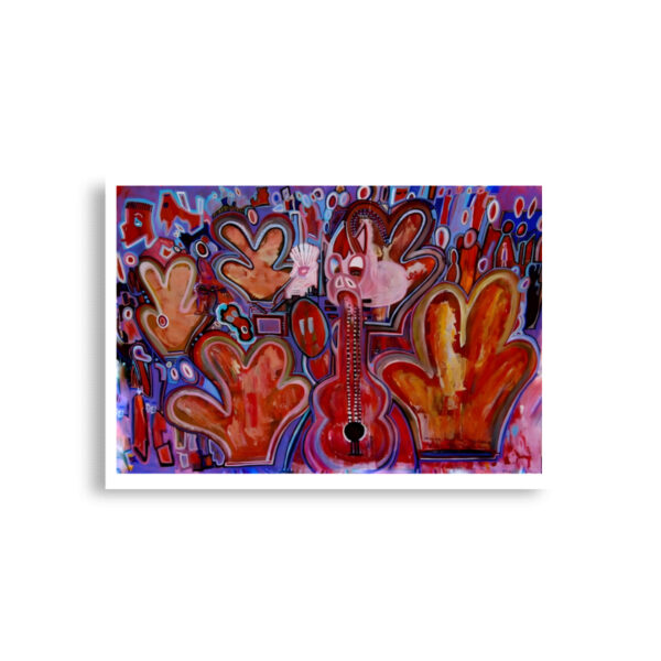 Enhanced Matte Paper Poster A1 Size - “Stolen Art: Find Me Too.”