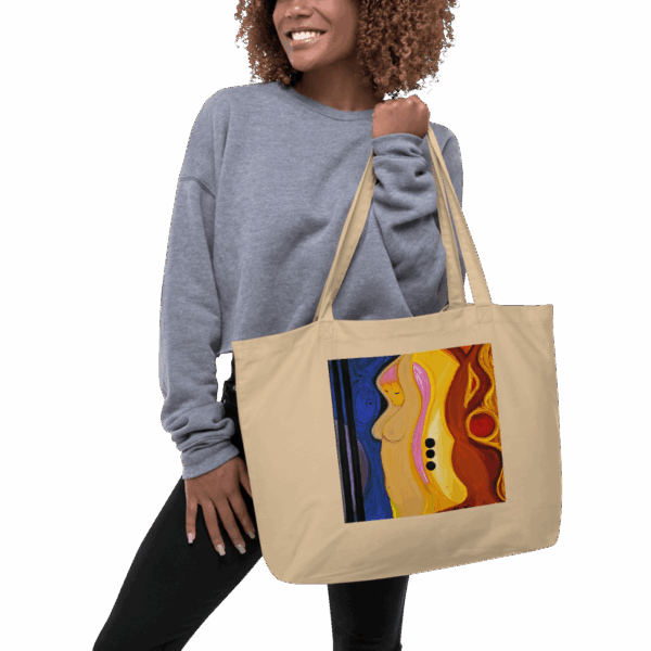Large Eco Tote Bag "4 Jennifer"