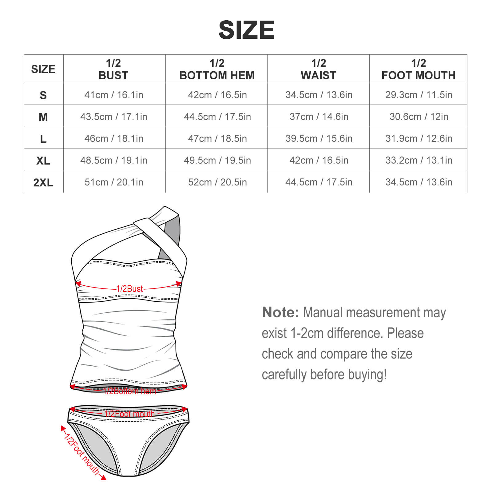 "Love Opera" Two-Piece Swimsuit Set - Image 6