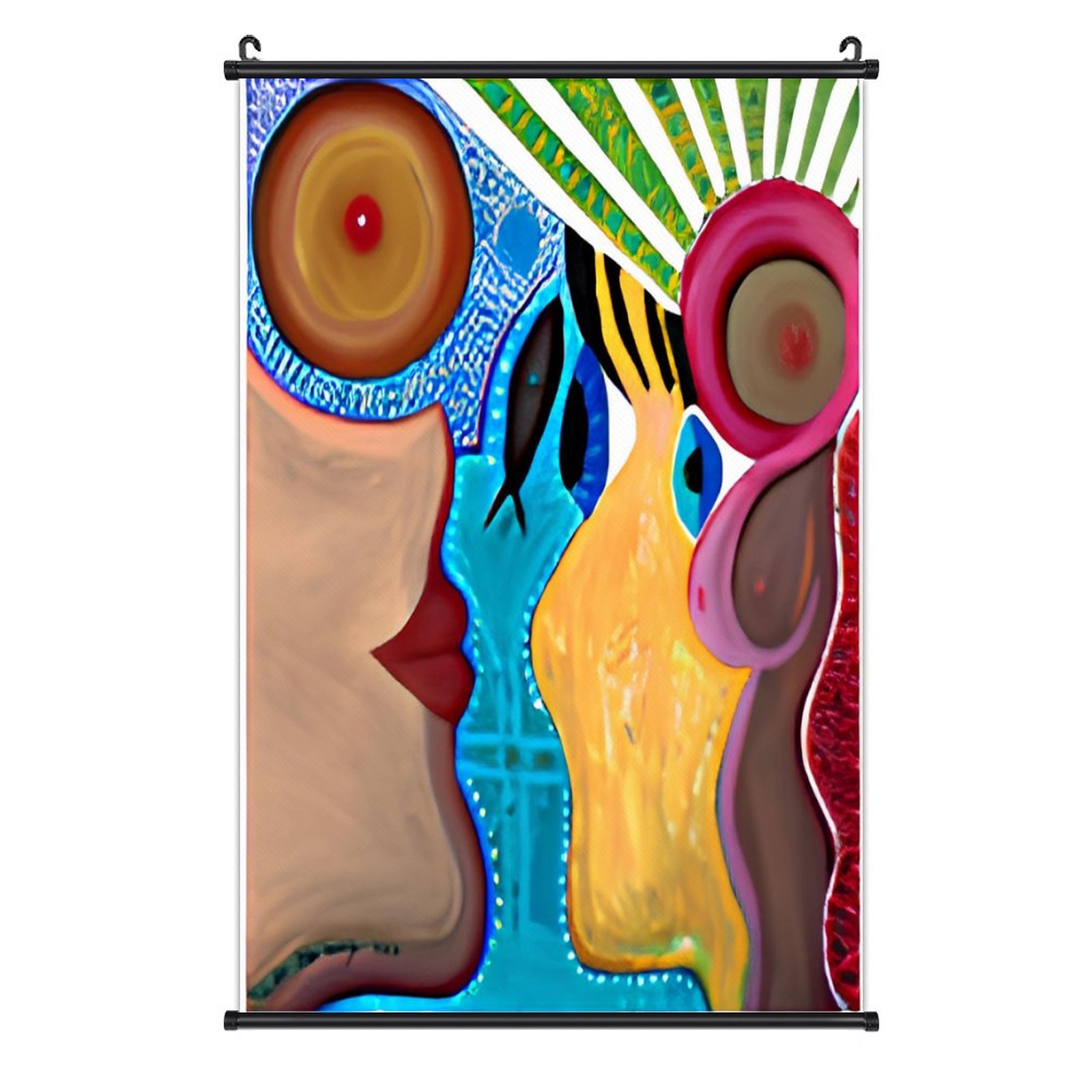 "The Holy Spirit" Canvas Hanging Poster with Scrolls-16"x24"/ 40x60cm - Image 2