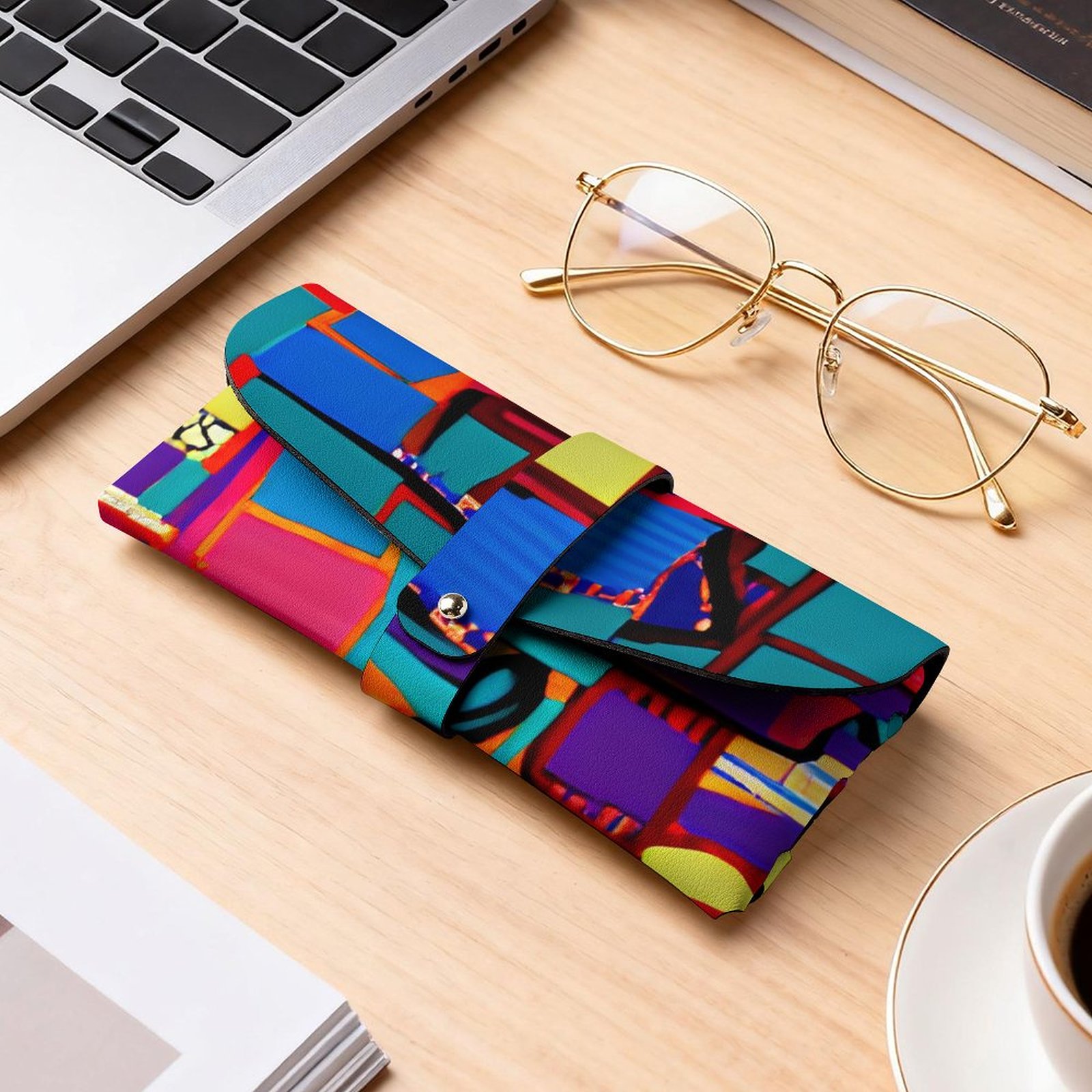 DTG Leather Eyeglass Case - Image 8