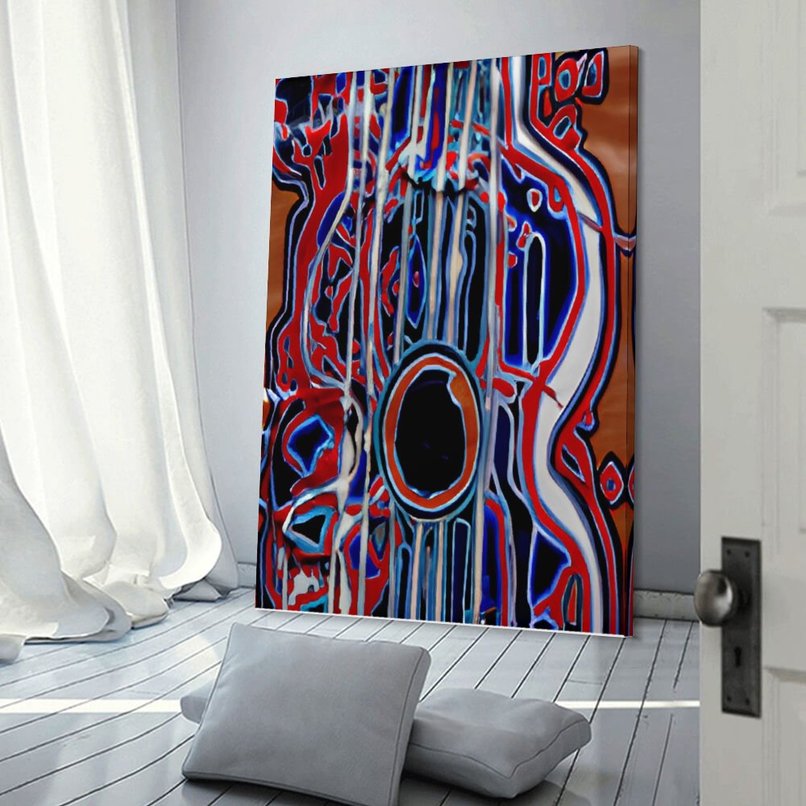 Framed Wooden Poster Hanging (Vertical 2:3)-8x12 inch - Image 2