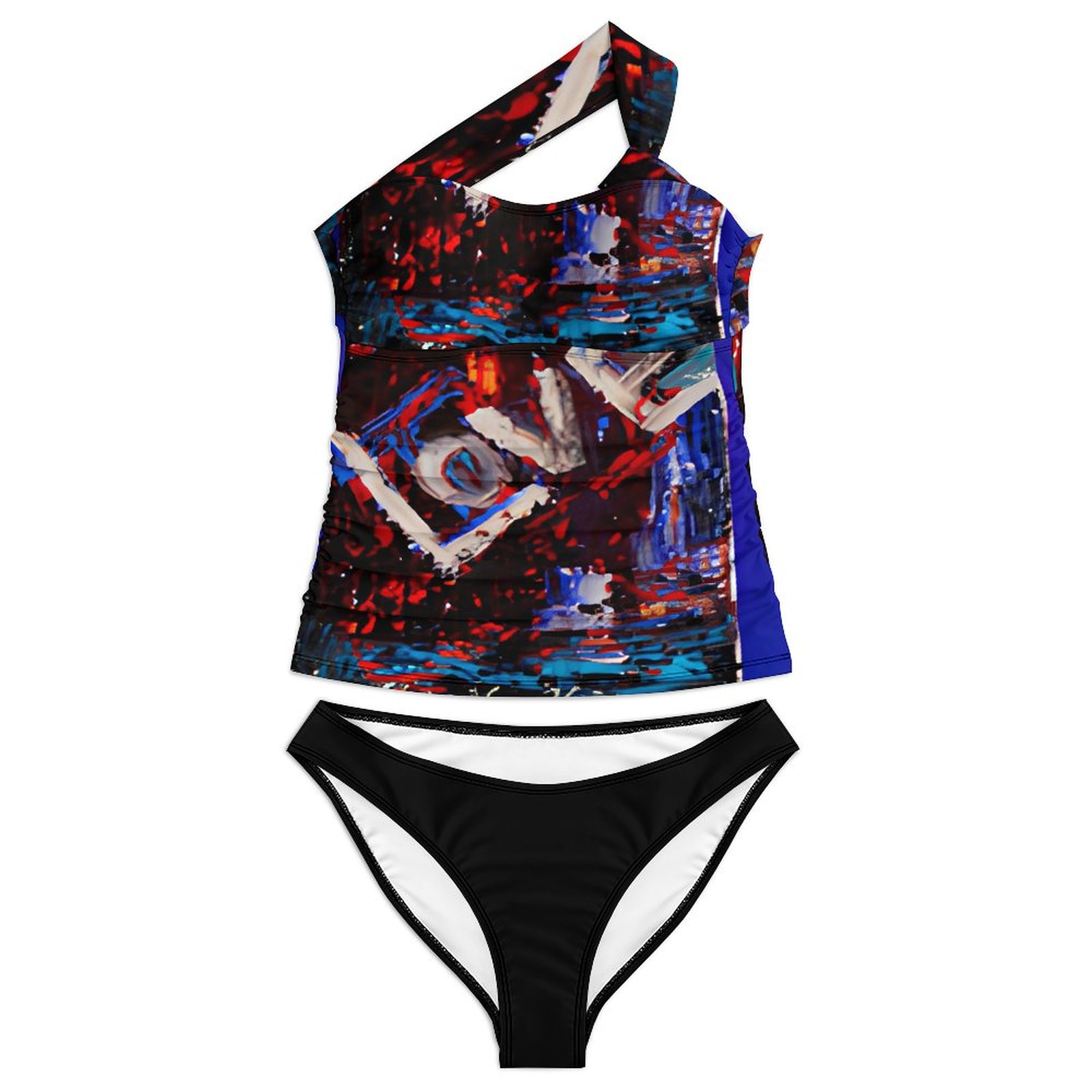 "Love Opera" Two-Piece Swimsuit Set - Image 3