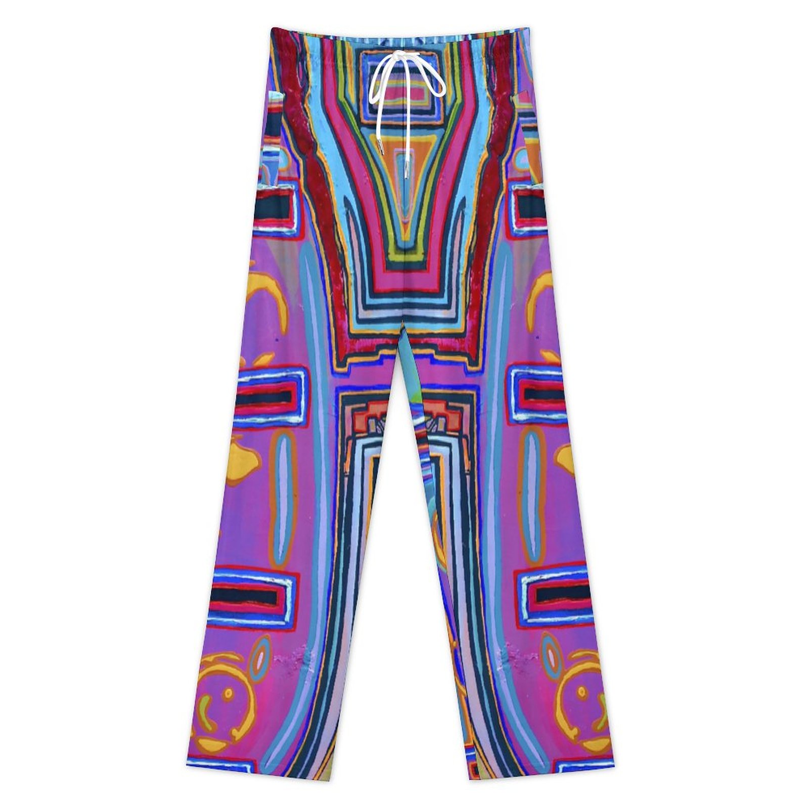 "I Don't Want 2B American Idol 2" Cotton Loose Lounge wear Pants for Men - Image 2