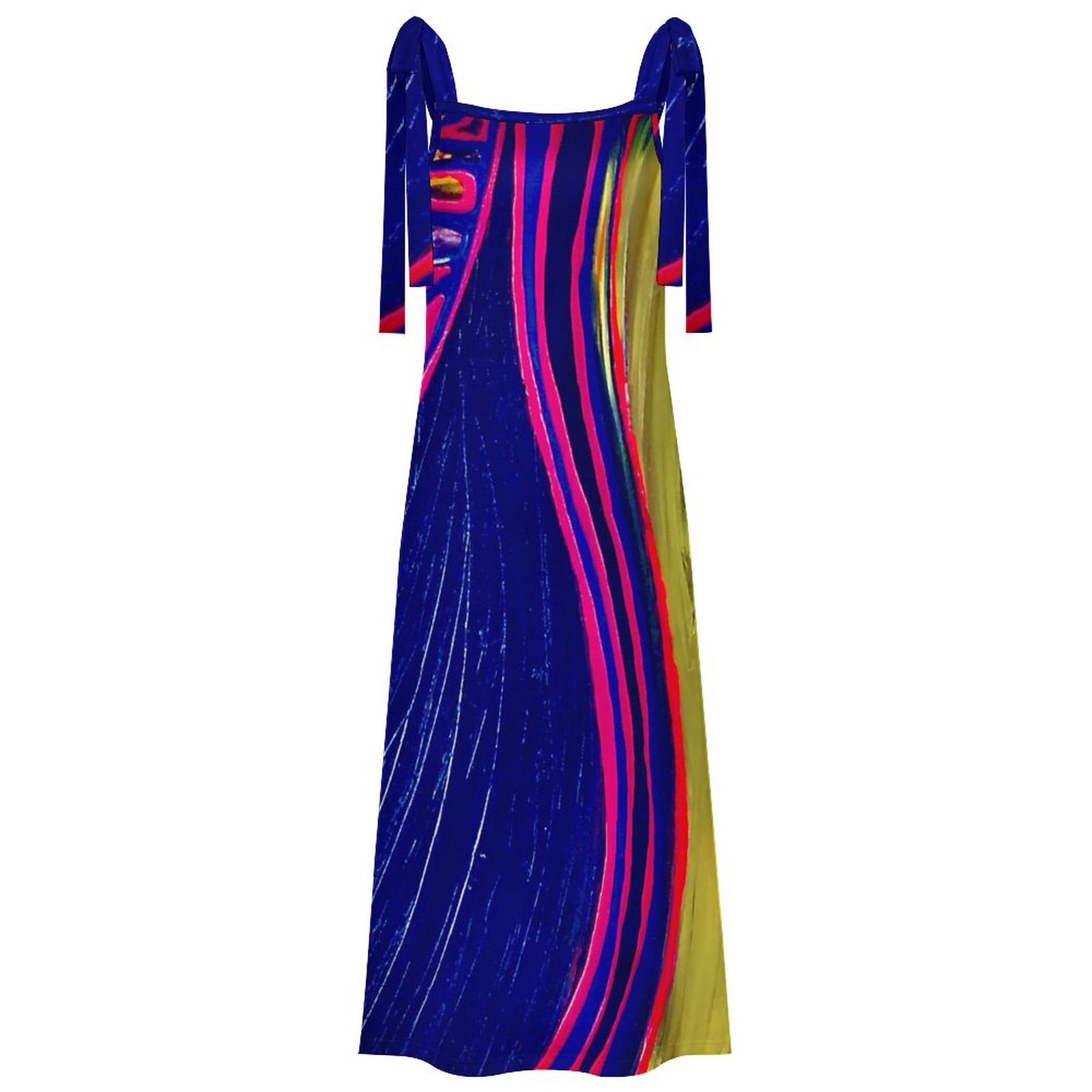 "Marc Rubio Jesus Christ" Ankle-length Slip Dress With Straps - Image 5