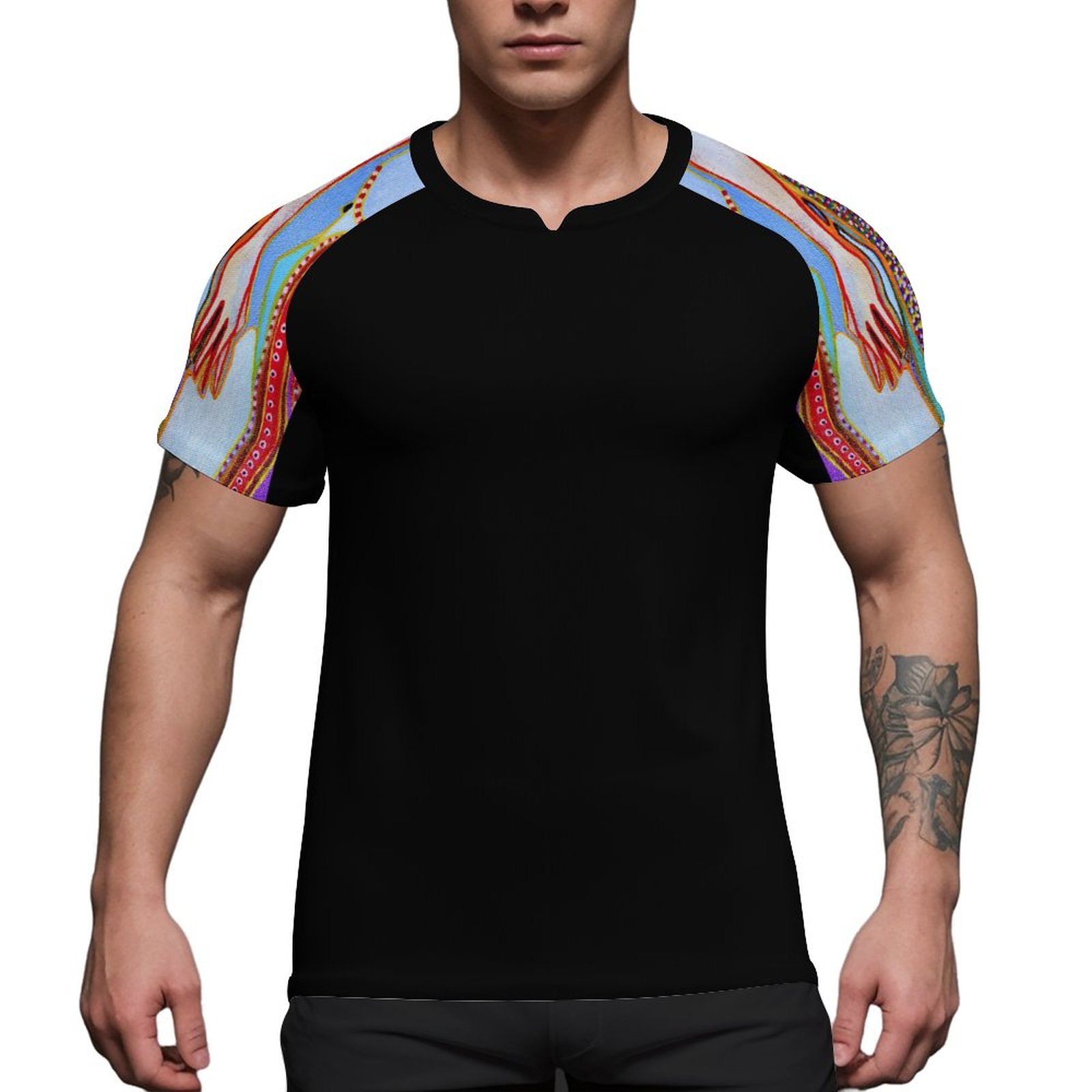 "Moving Forward" Men's Ice Silk Quick Dry Top