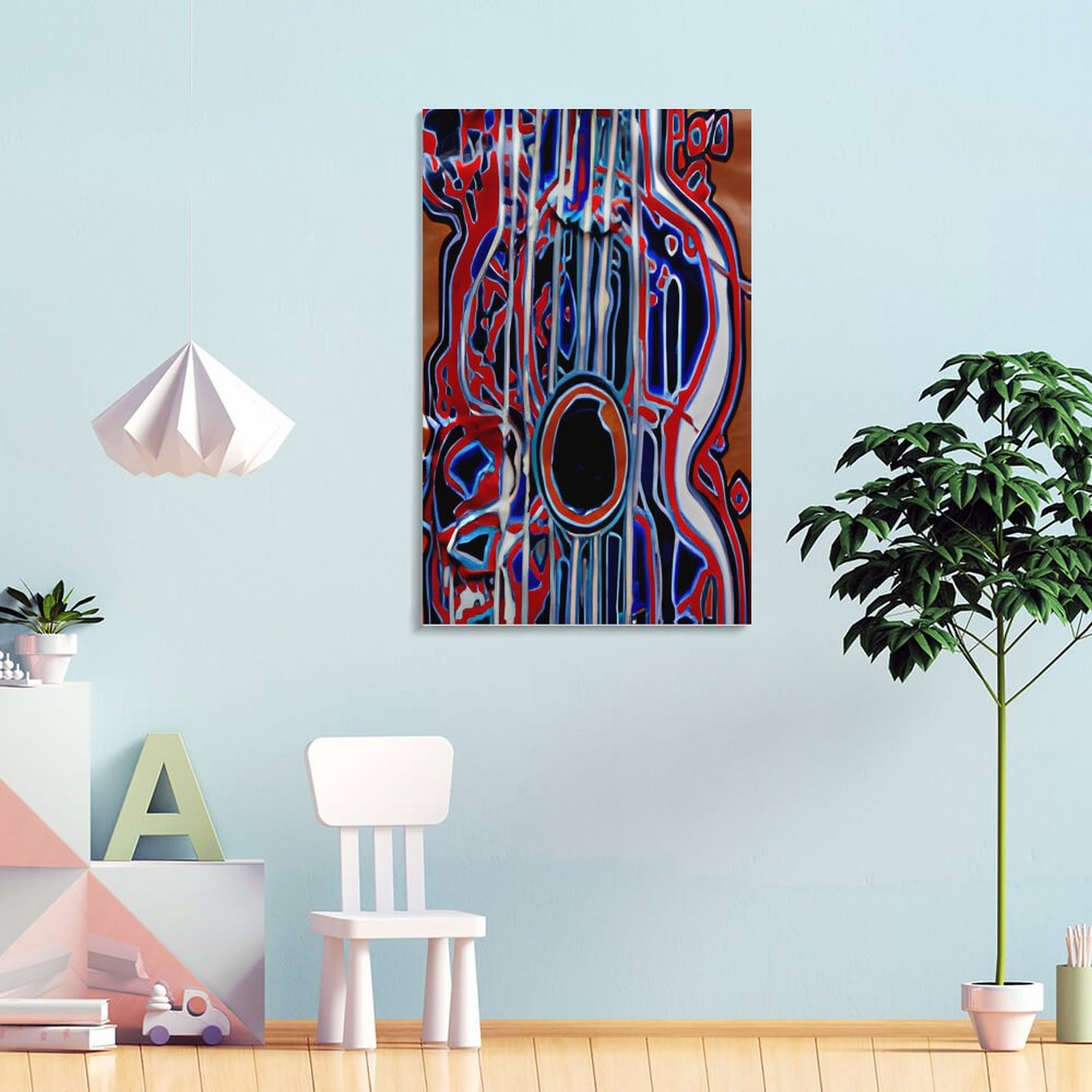 Framed Wooden Poster Hanging (Vertical 2:3)-8x12 inch - Image 3