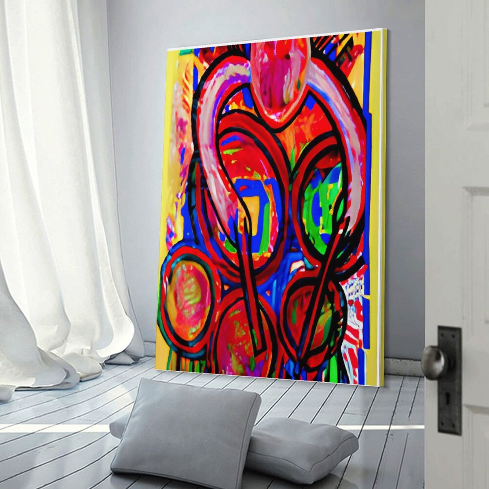 Framed Wooden Poster Hanging (Vertical 2:3)-8x12 inch - Image 2