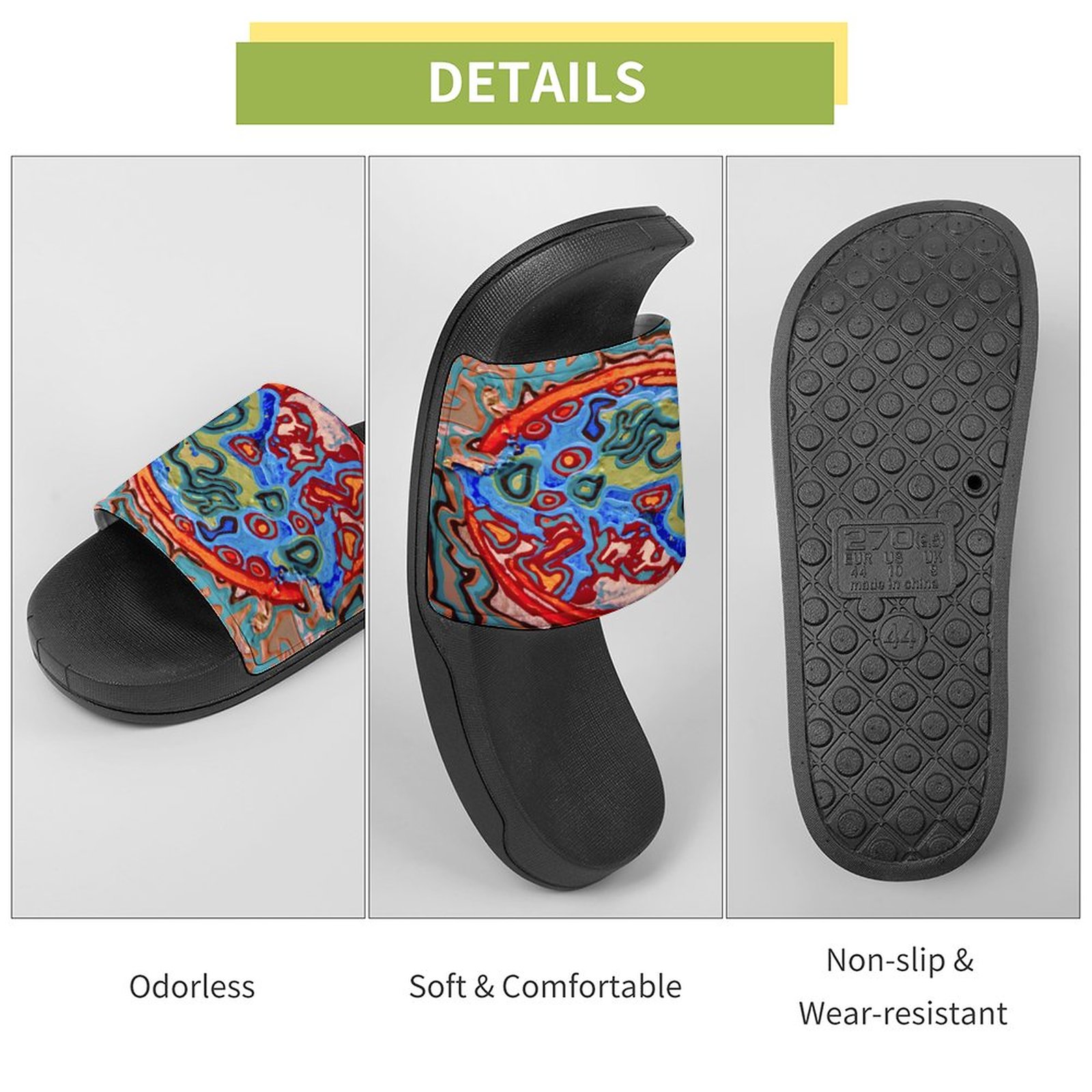 Personalized Casual Unisex PVC Slippers - Image 6