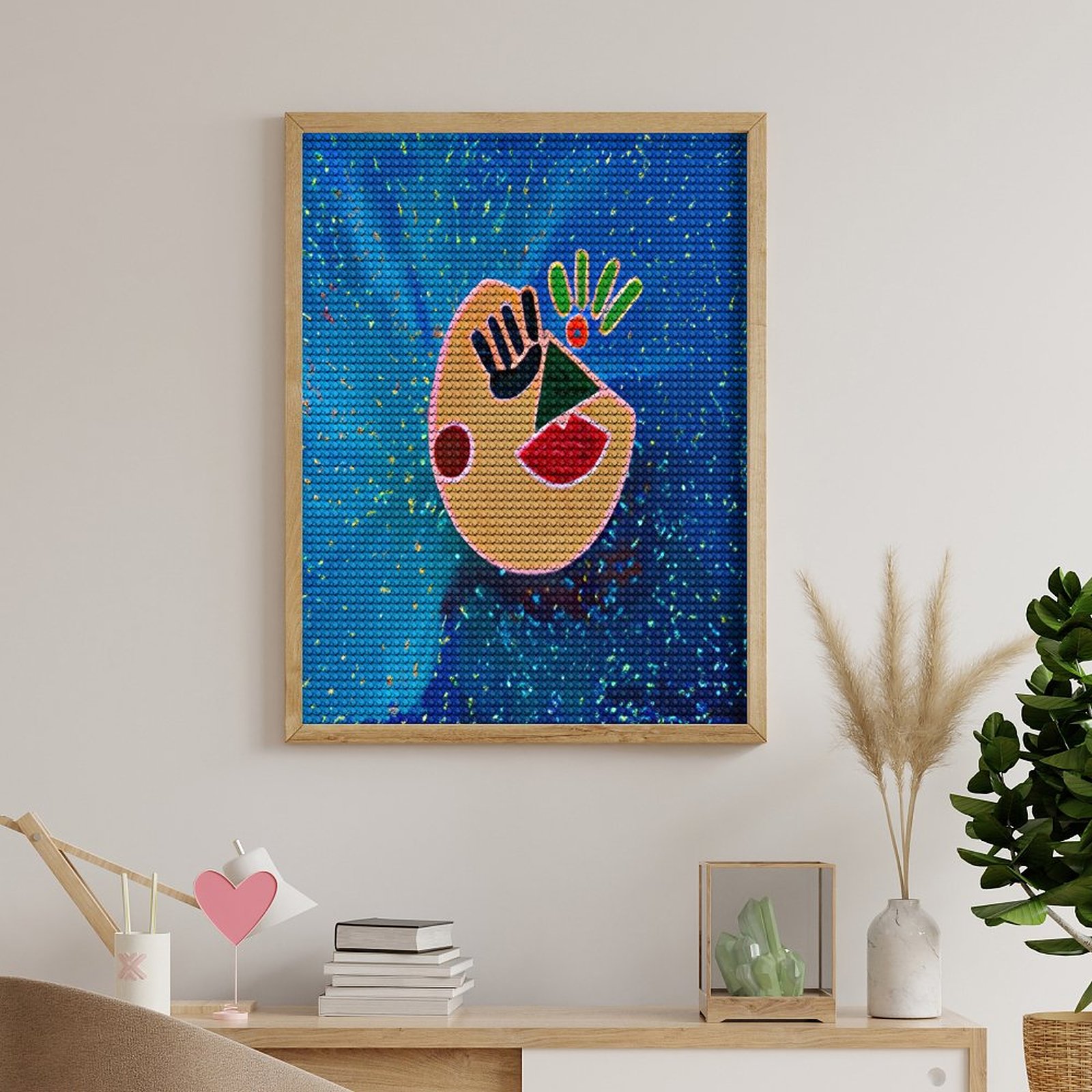 Unframed Diamond Art Painting with Round Diamonds - Image 4