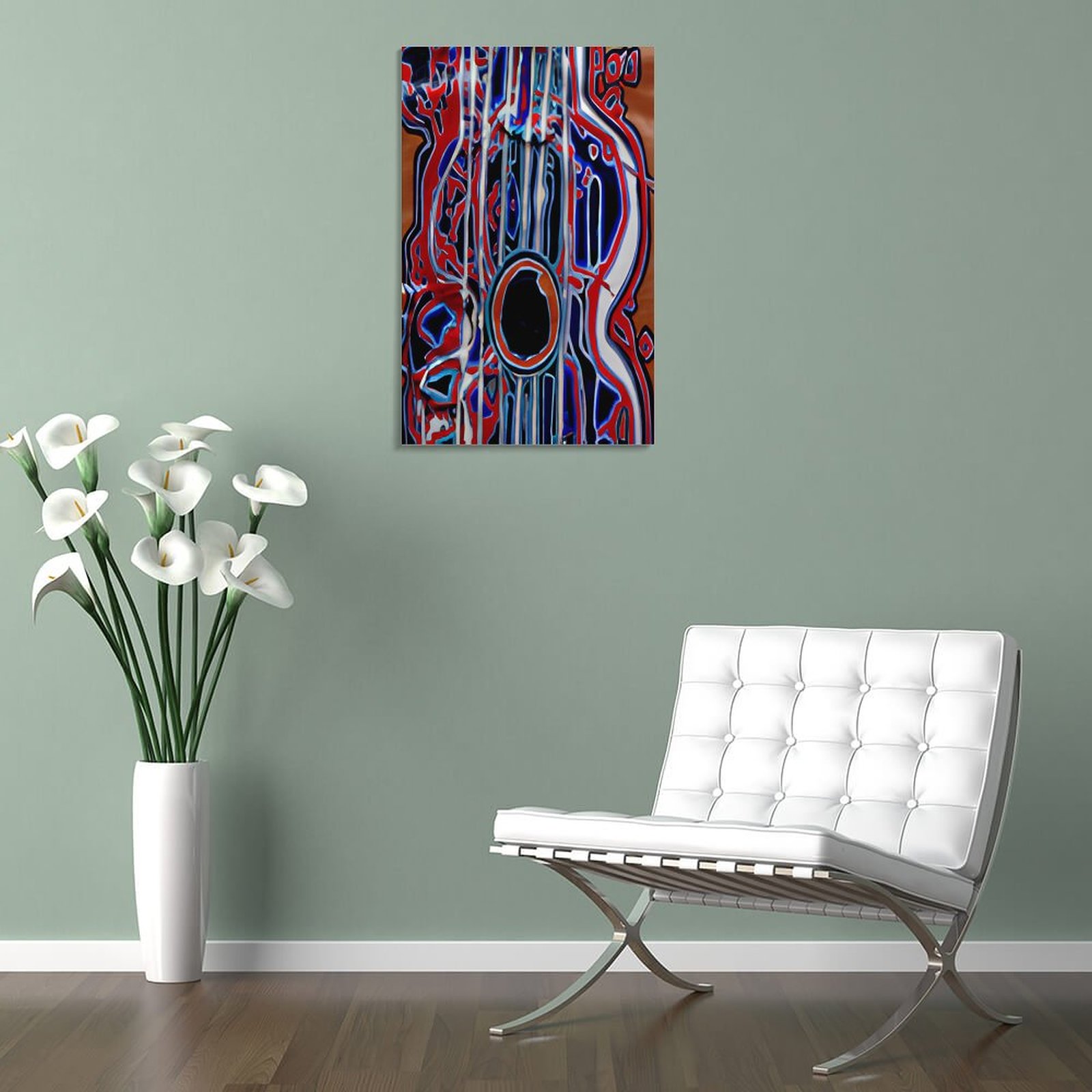 Framed Wooden Poster Hanging (Vertical 2:3)-8x12 inch - Image 4