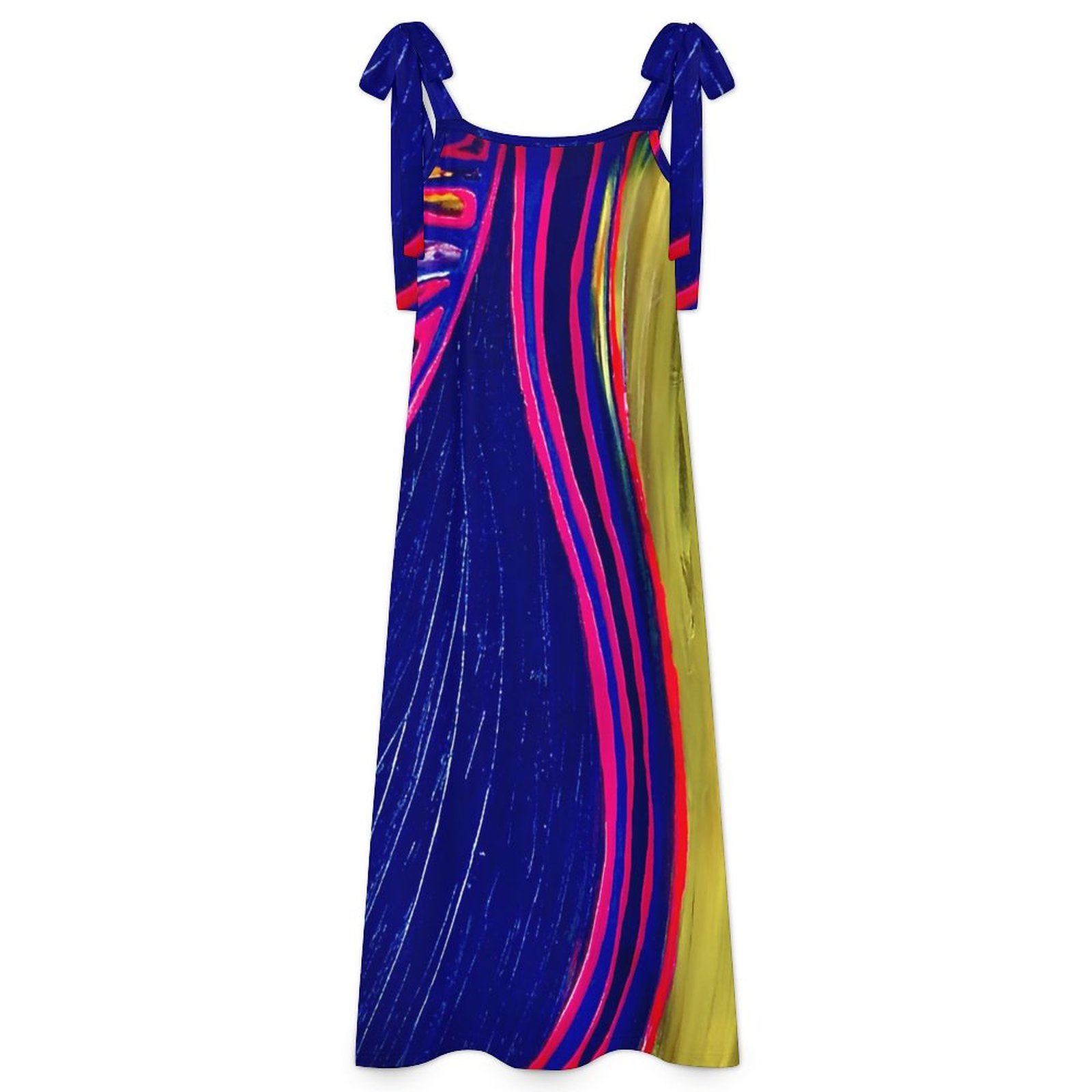 "Marc Rubio Jesus Christ" Ankle-length Slip Dress With Straps - Image 4
