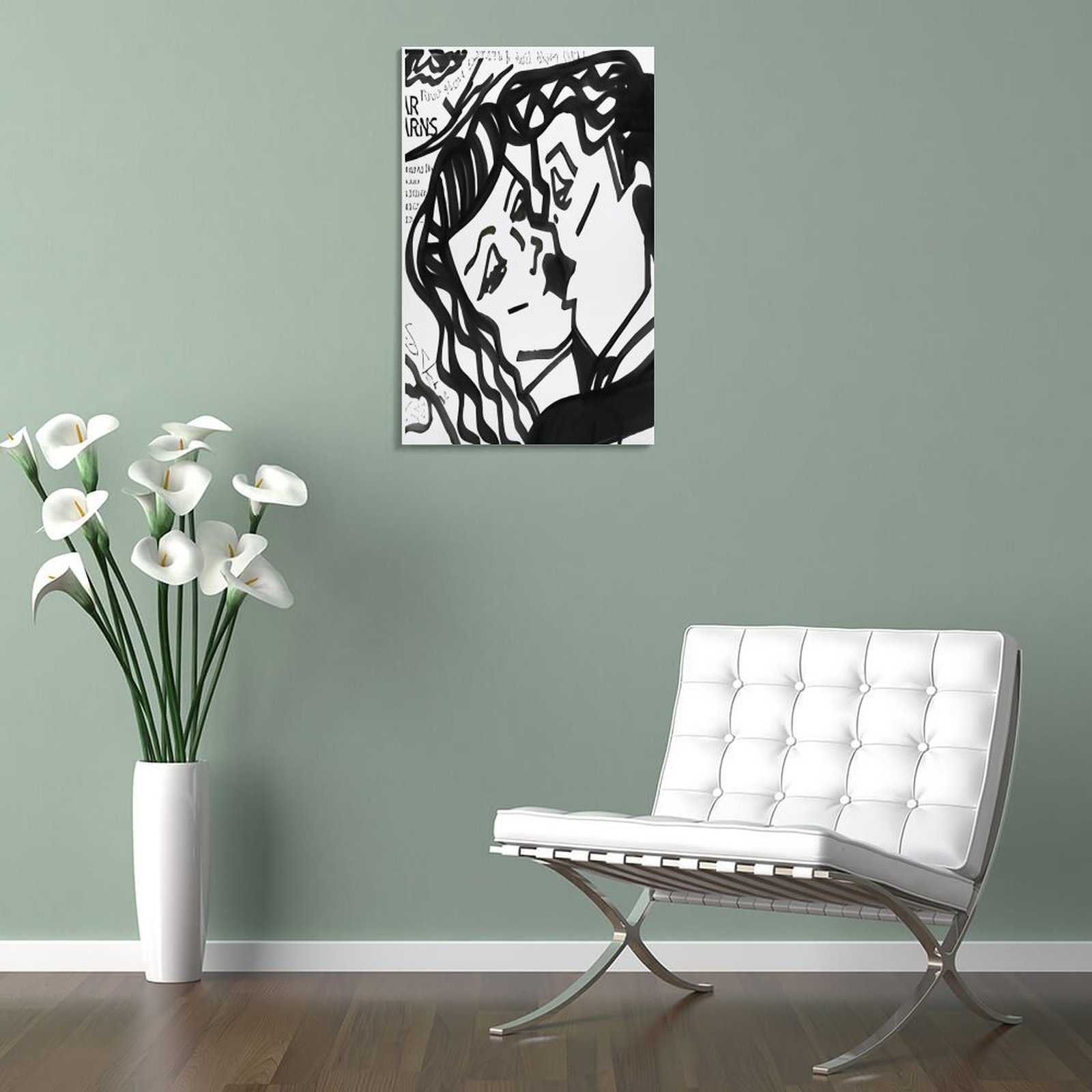 Framed Wooden Poster Hanging (Vertical 2:3)-8x12 inch - Image 4