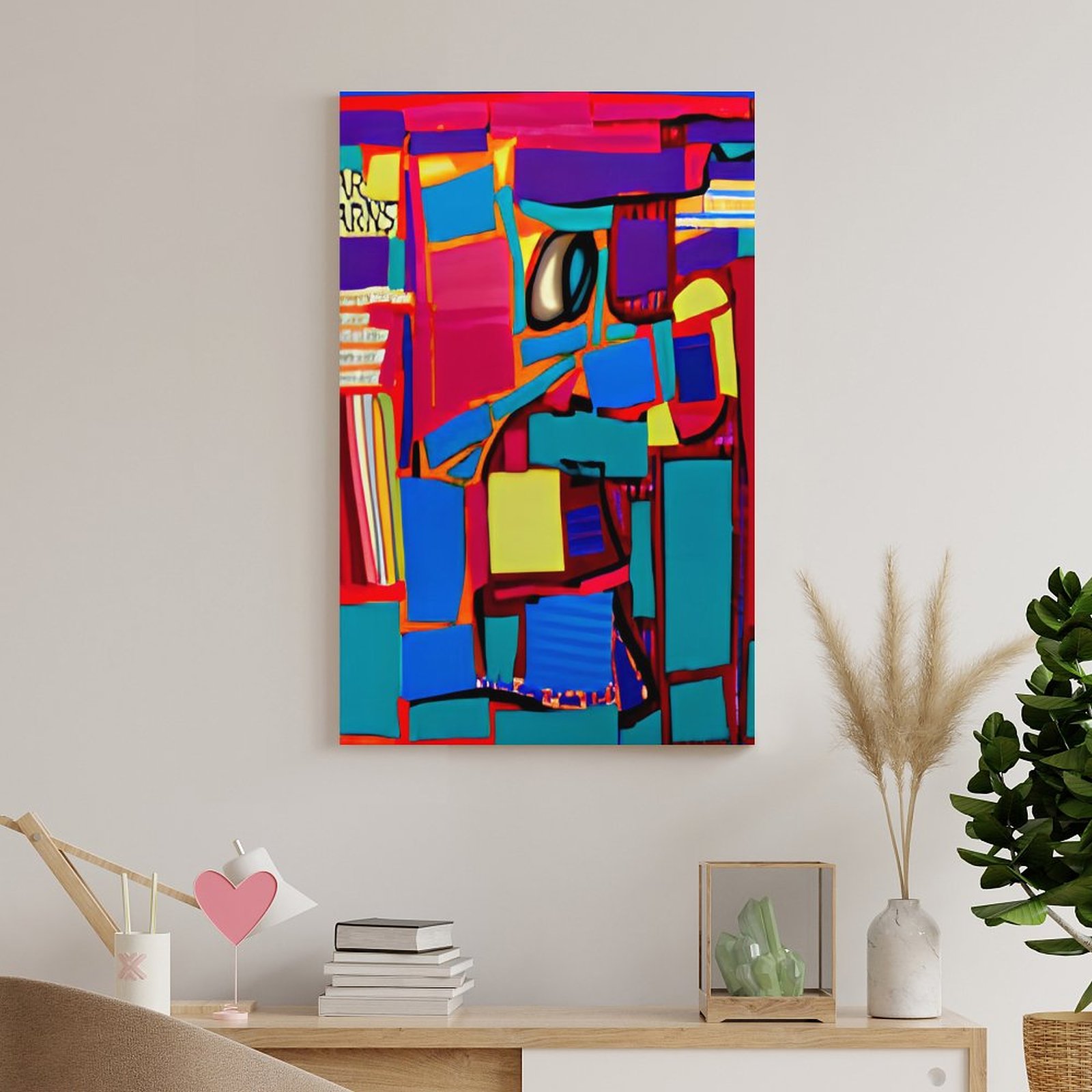 "The Heart of" Framed Wooden Poster Hanging (Vertical 2:3)-8x12 inch - Image 4