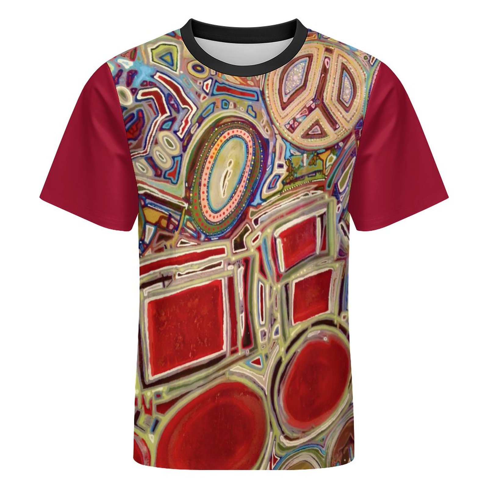 "Drummer" Men's Casual T-Shirt - Image 3