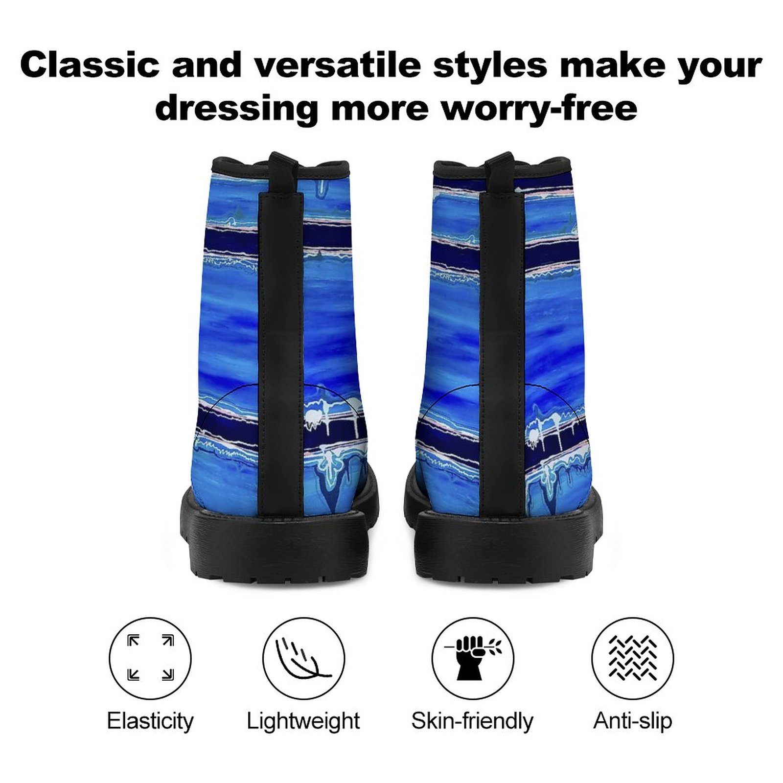Unisex Martin Boots - Image 5