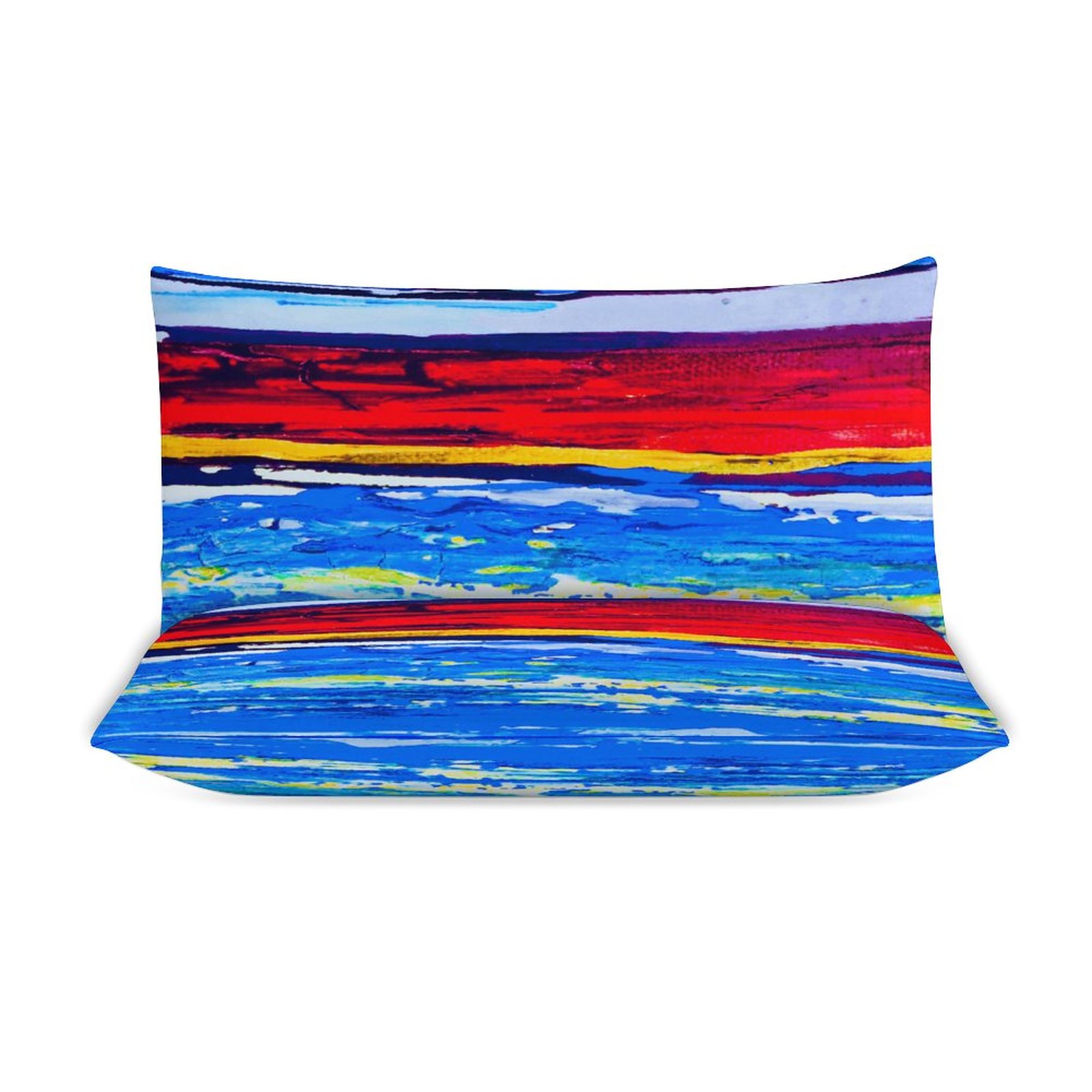 "Red Sand Beach" 3-Piece Bedding Set-90"x90"/ 229x229cm - Image 3