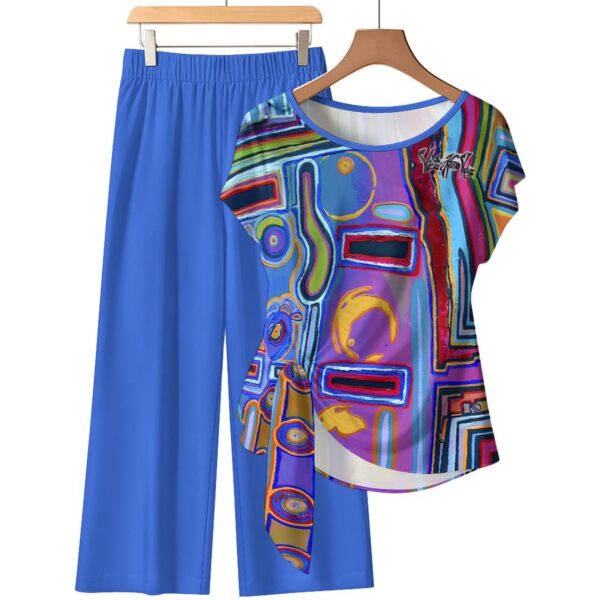 "Lavender Dream" Strap Top Wide Leg Pants Set