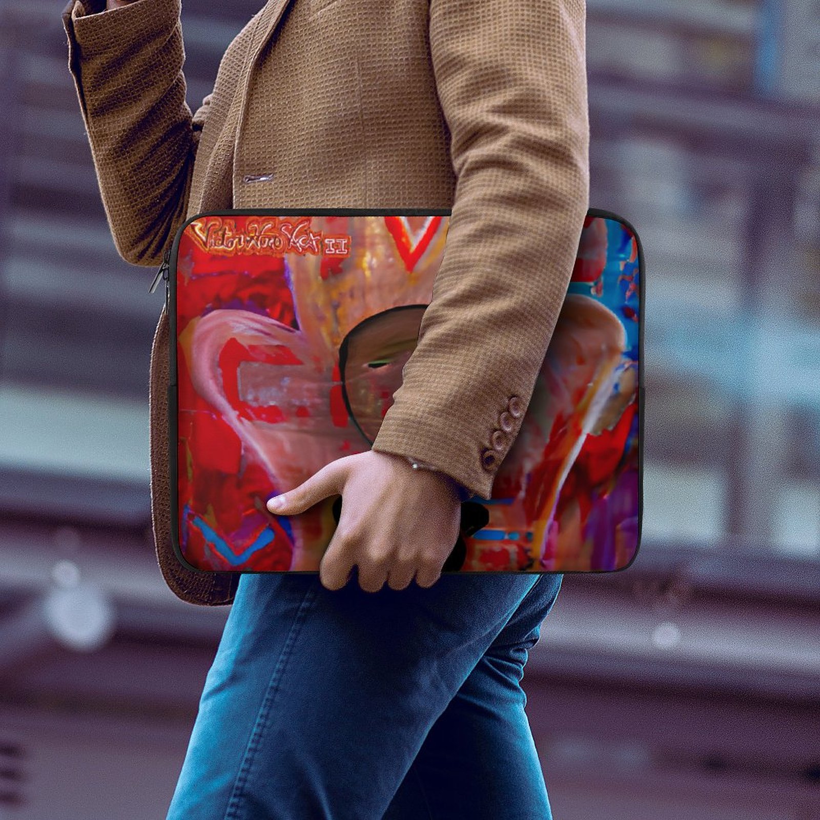 "Singing For Love" Laptop Case