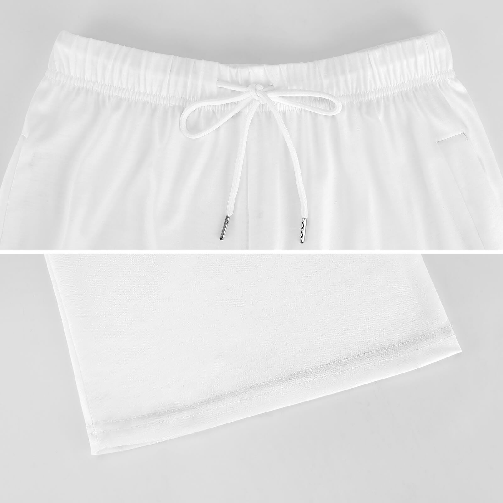 "Lavender Dream" Cotton Loose Lounge wear Pants for Men - Image 5