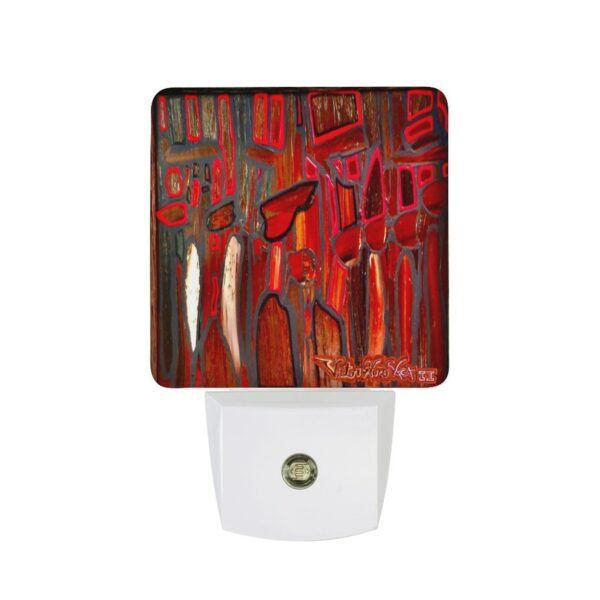 "Nature Drawn To Light" Night Light-4.5"x3"x2"/11.2x7.5x5cm