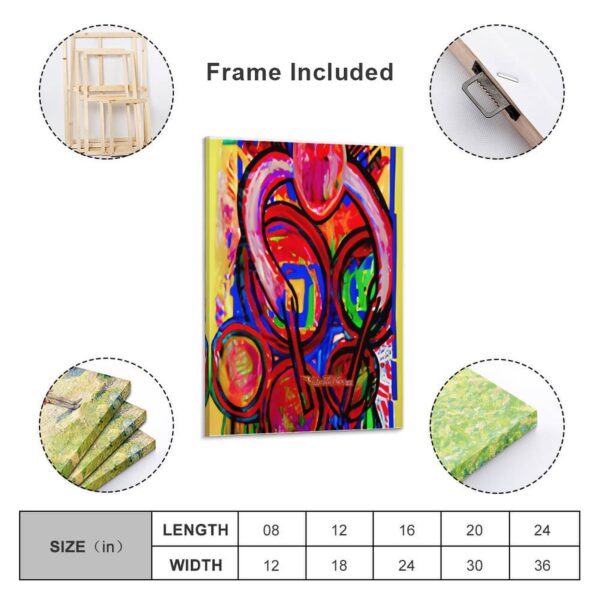 Drummer" Framed Wooden Poster Hanging (Vertical 2:3)-8x12 inch