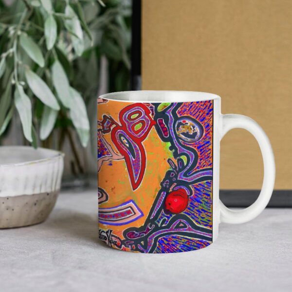 "Love Vortex" 11oz White Mug