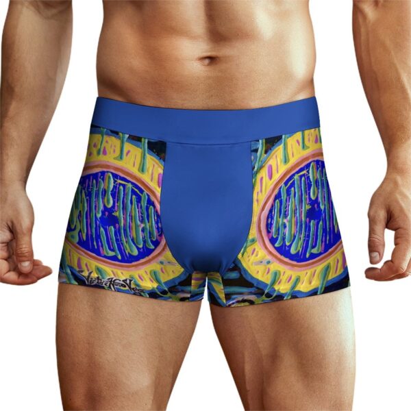 "Eyes On You" Cotton Comfort Soft Boxer Briefs for Men