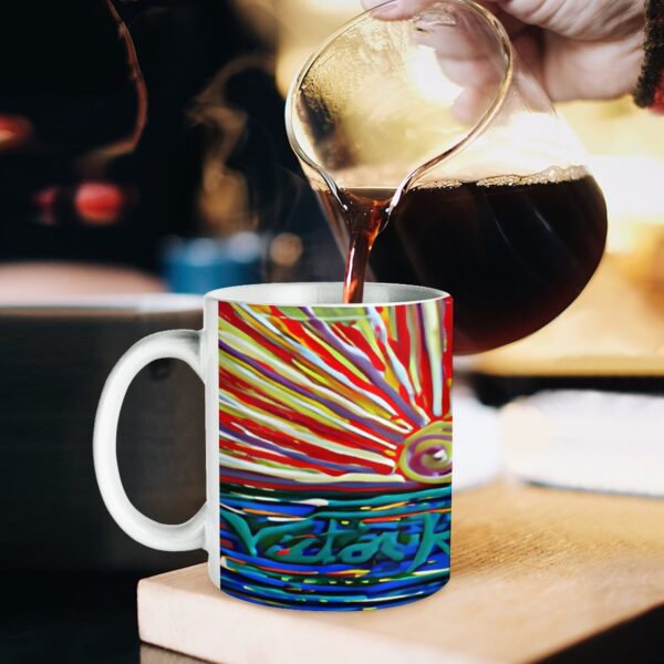 "Sunrise" 11oz White Mug