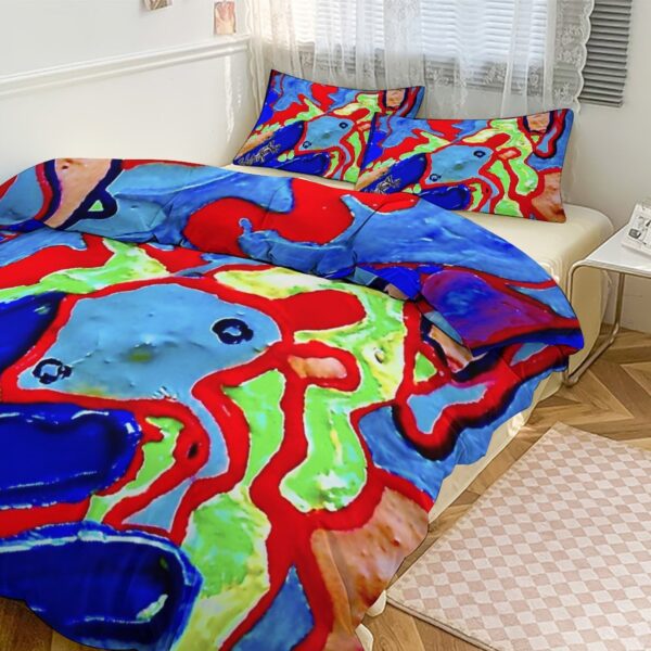 "The Winner" 3-Piece Bedding Set-90"x90"/ 229x229cm (Dual-sided Printing)