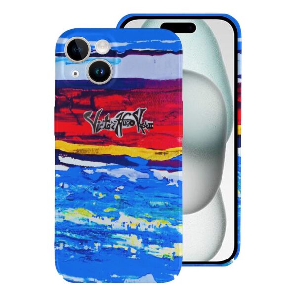 "Red Sand Beach" Phone Case for iPhone 15 Series