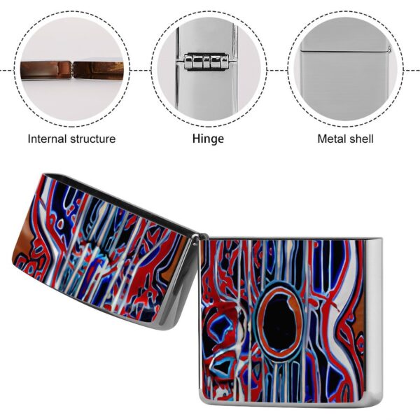 "Guitar Mosaic" Lighter Box with Dual-sided Printing