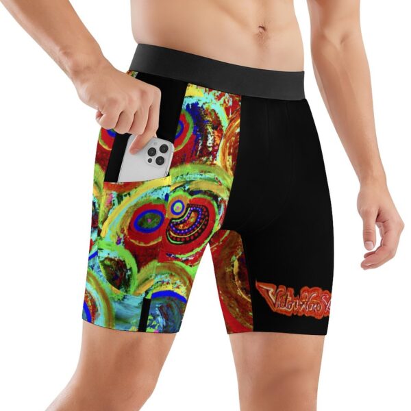 "Circles" Men's Quick Dry Gym Short