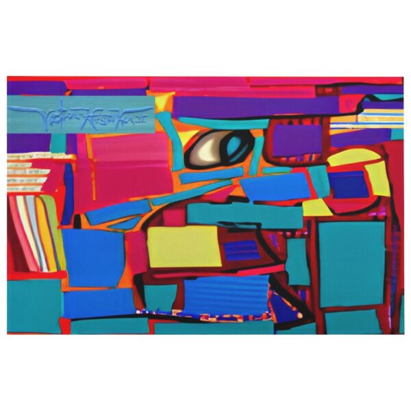 "Square Face" Crystal Velvet Bedroom Floor Mat