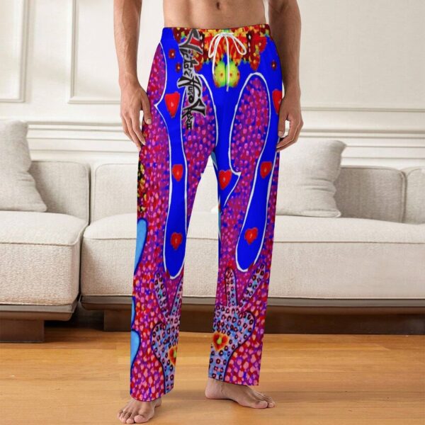 "Love Bunnies" Cotton Loose Lounge wear Pants for Men