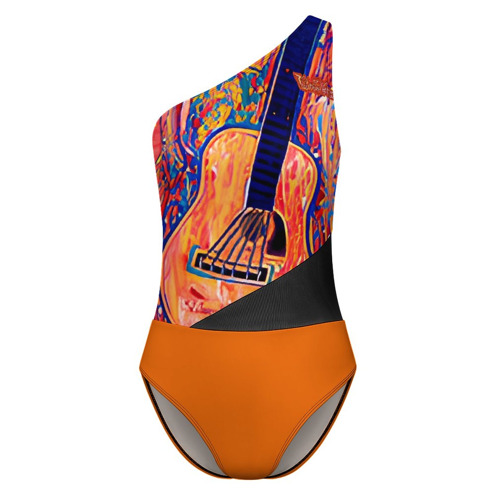 "Flamenco" Mesh One-Piece Swimsuit - Image 5