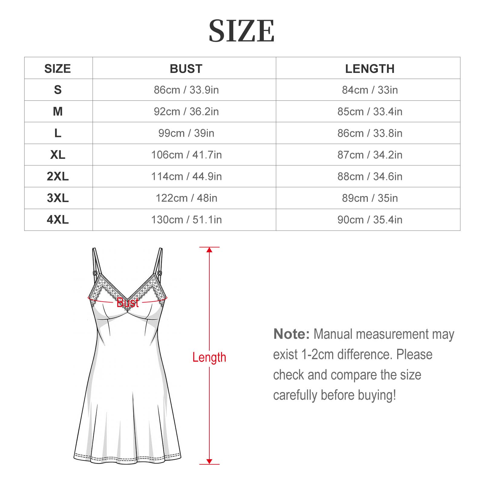 "Waterfall" Lace-Trimmed Camisole Nightgown - Image 4