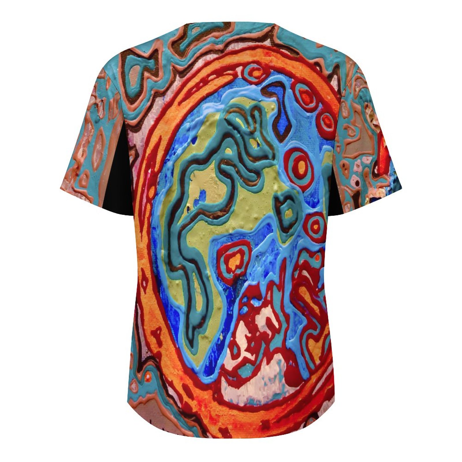 "immortality" Collarless Shirt(All-Over Printing) - Image 3