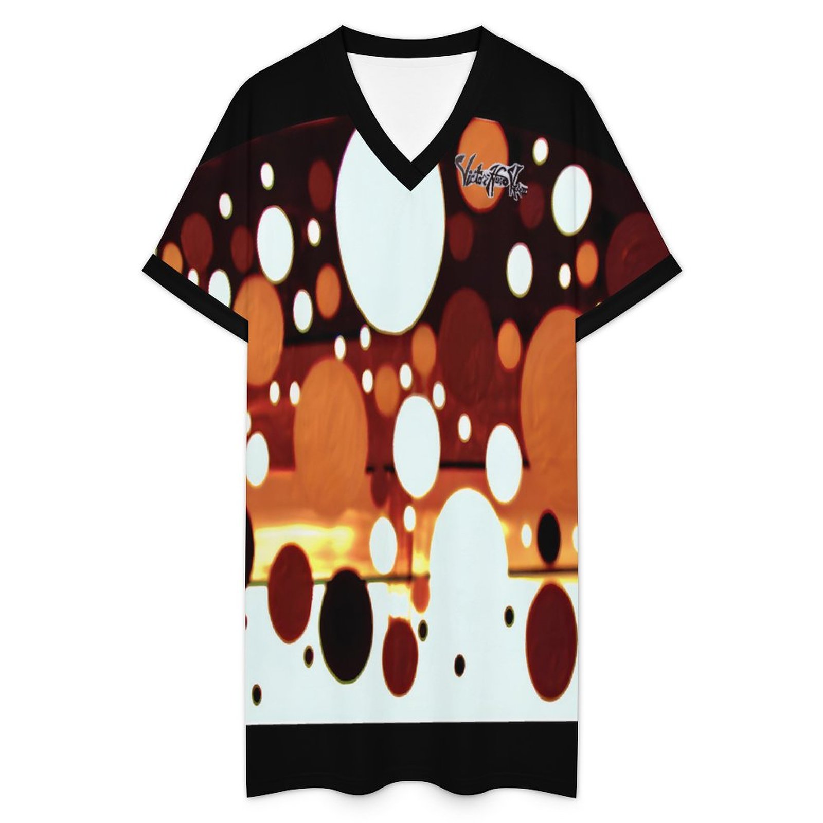 "Beautiful" Casual V Neck Dress For Women - Image 4
