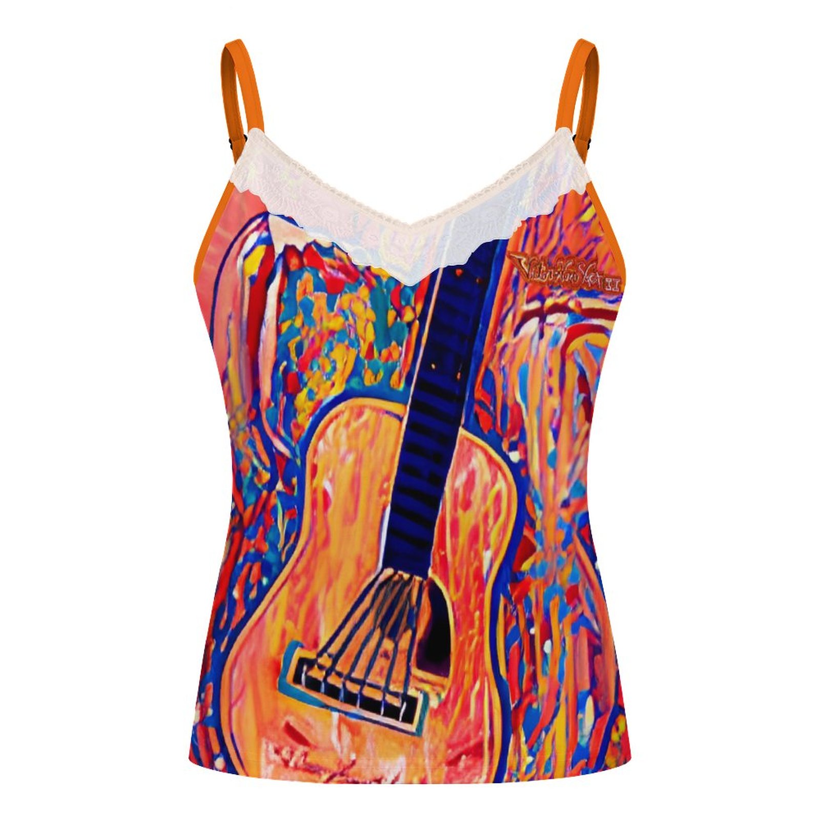 "Flamenco" V Neck Camisole - Image 2