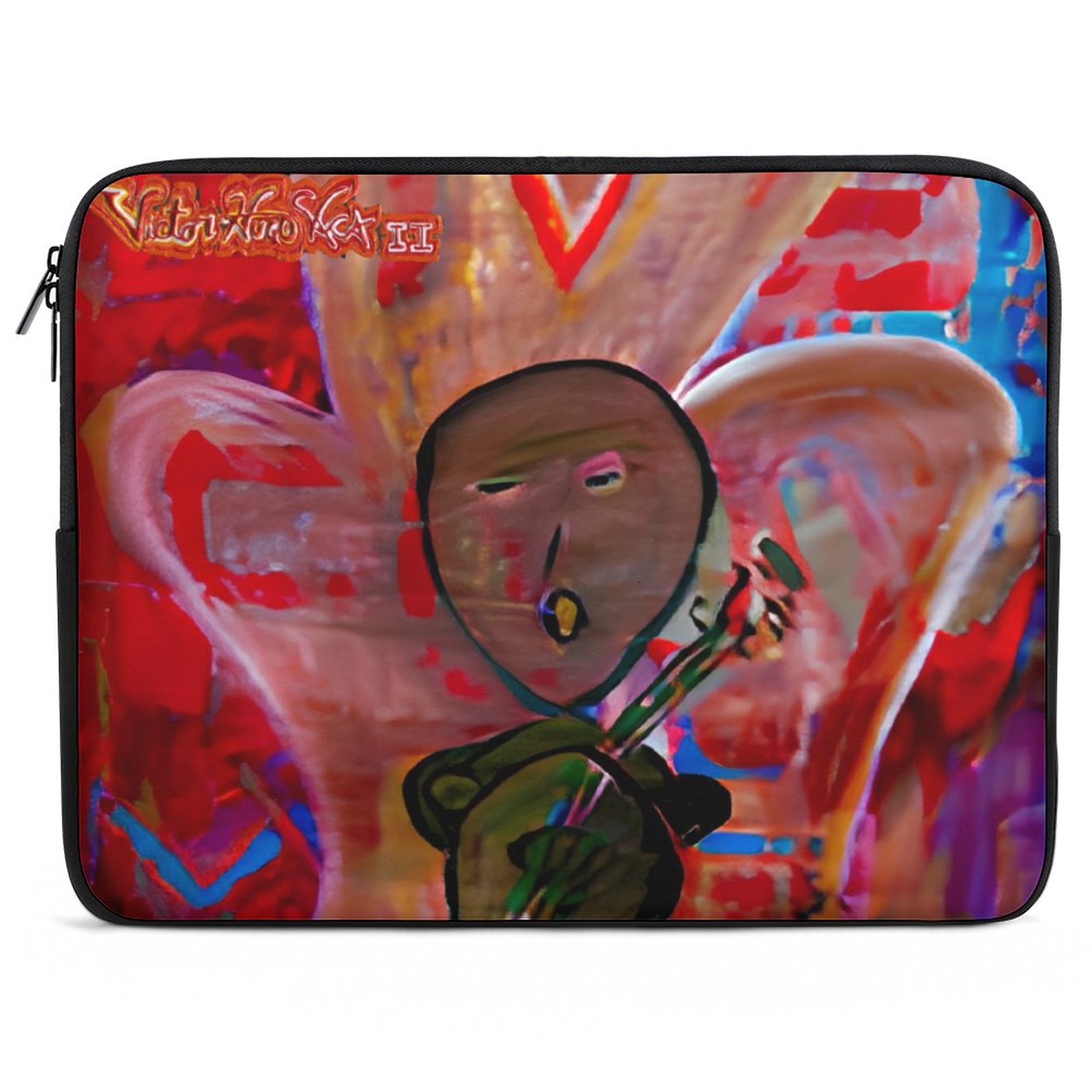 "Singing For Love" Laptop Case - Image 2