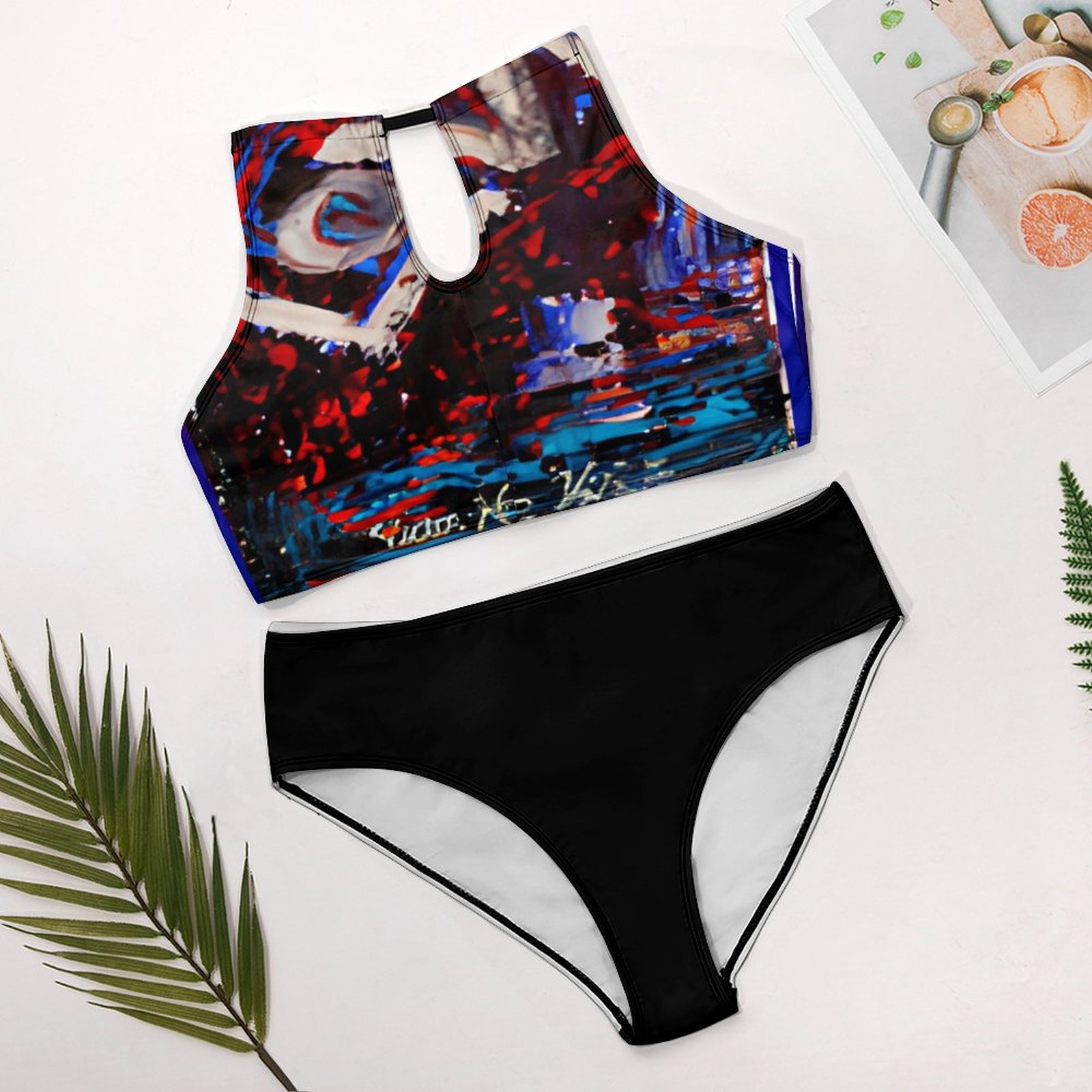 "Love" Women's Two Piece Swimsuit - Image 6