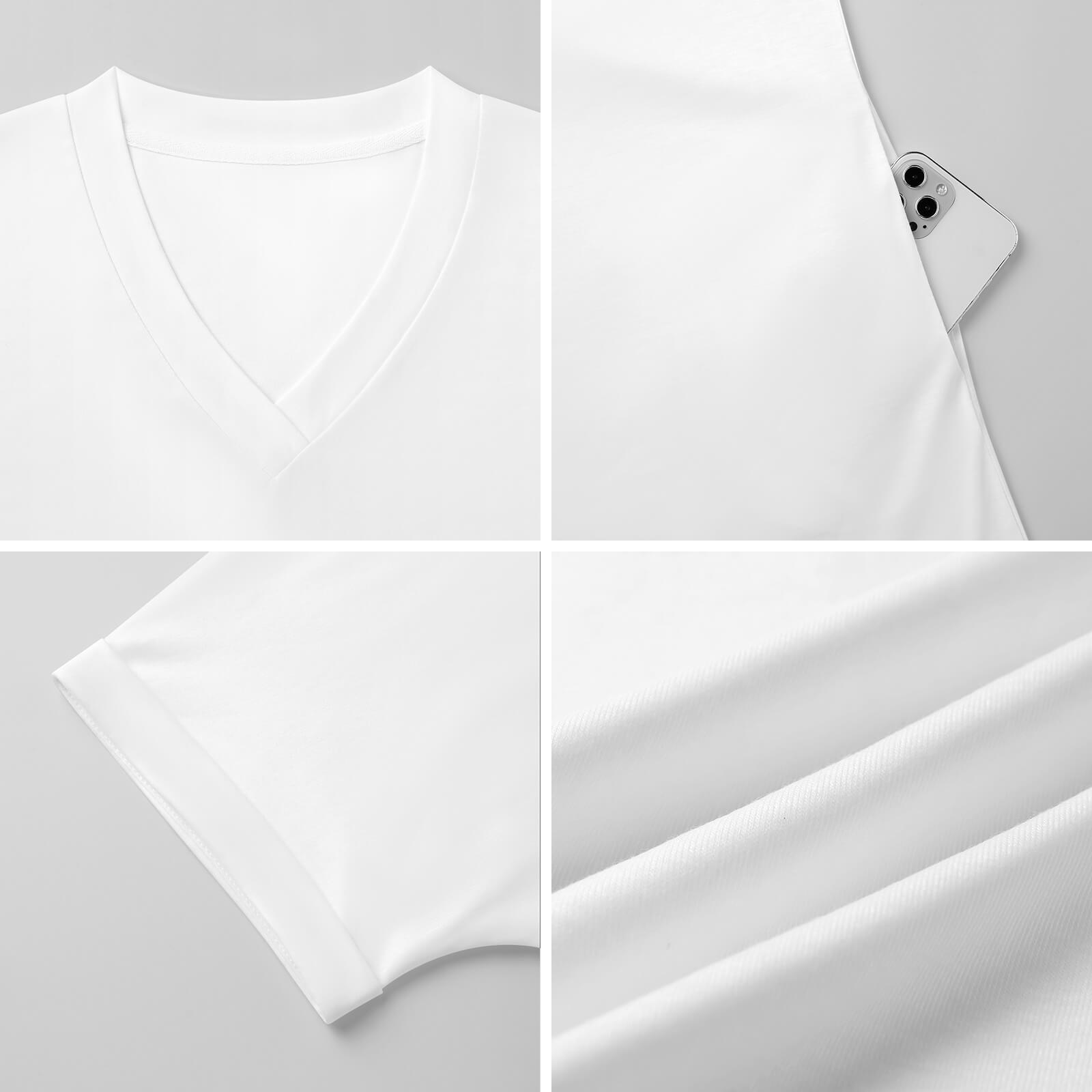 "Love Vortex" Casual V Neck Dress For Women - Image 8