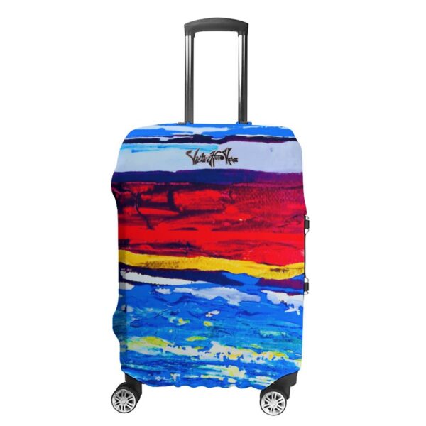 "Red Sand Beach" Secure and Stylish Luggage Covers