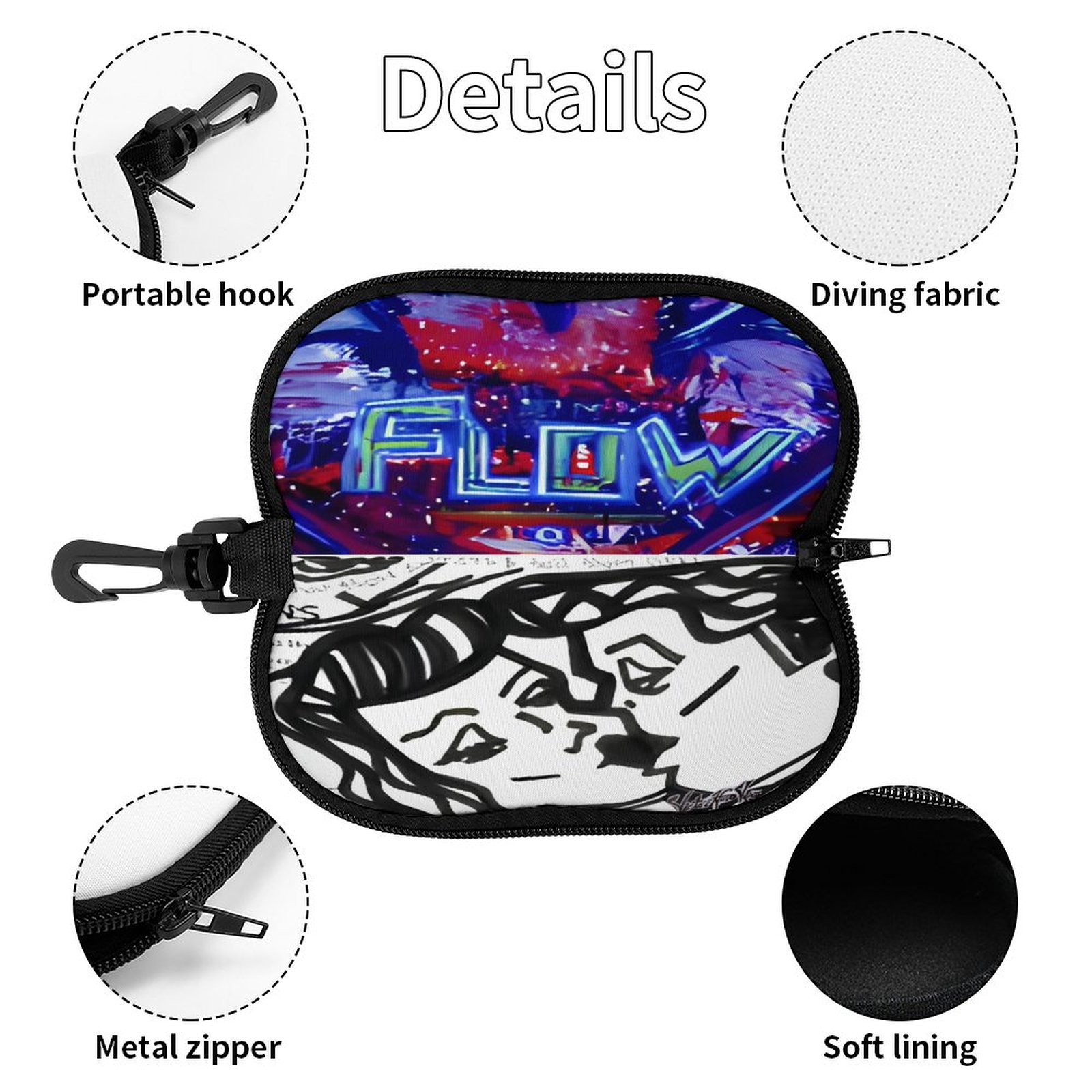 "Flow" Eyeglass Case