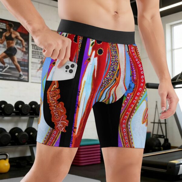 "Moving Forward" Men's Quick Dry Gym Shorts