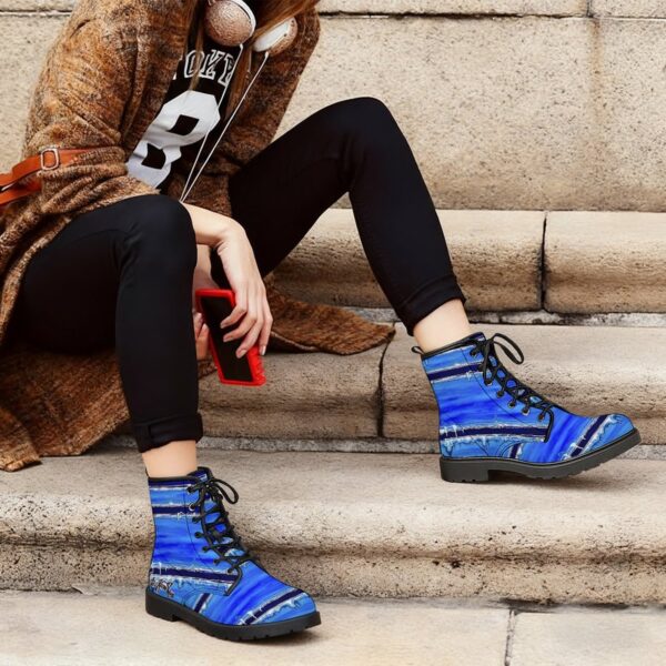 "Cool Water" Unisex Martin Boots